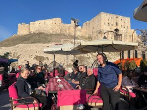 Tourists in Aleppo 2022