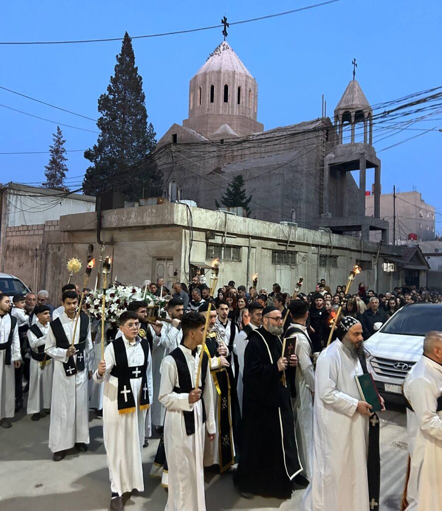 Good Friday in Qamishli, Syria