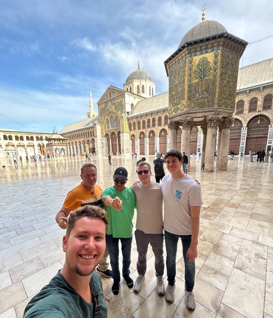 The Ummayad Mosque in Damascus, Syria